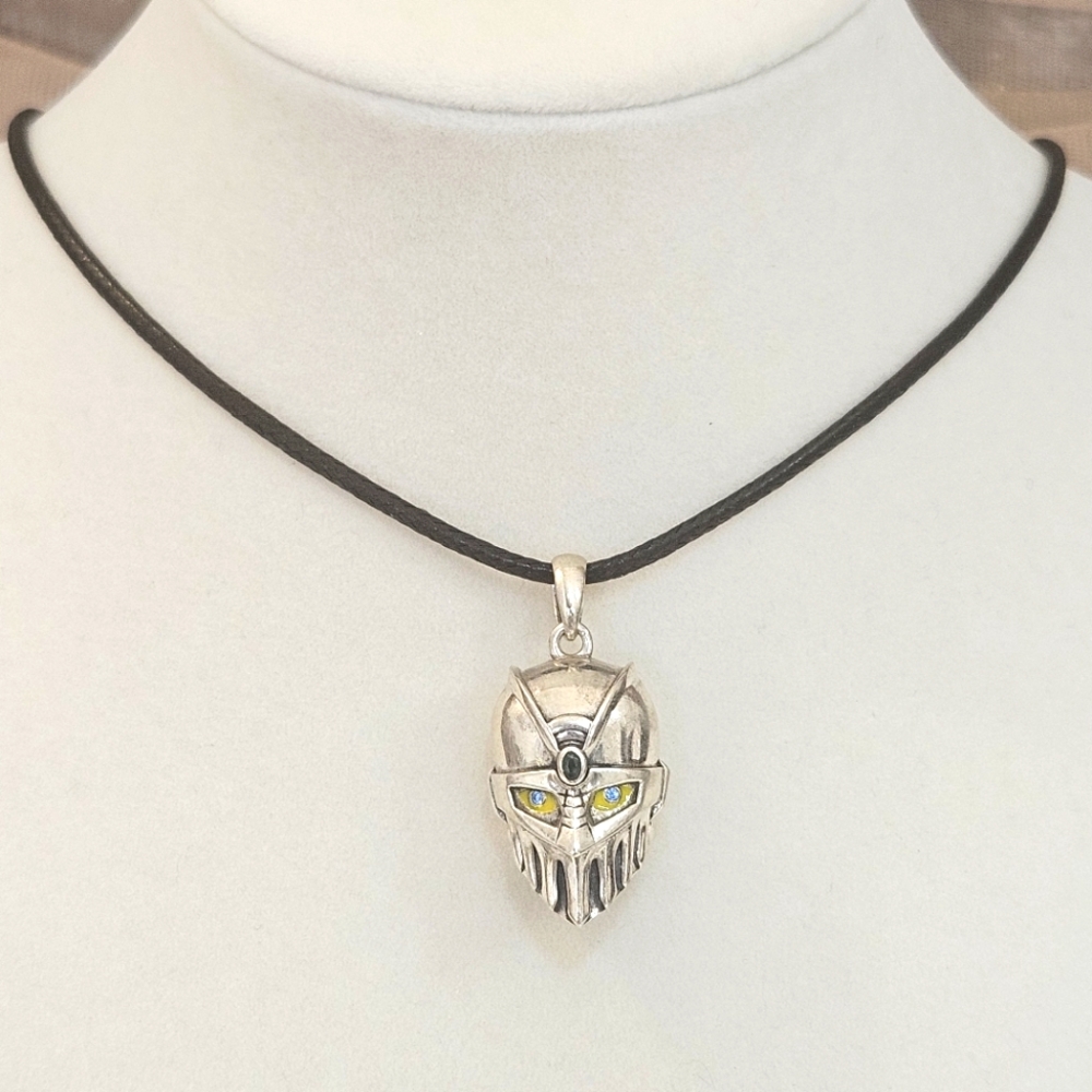 Knight In Shining Armor 925 Sterling Silver Pendant Silver Chariot Inspired